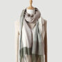  Solid Colour Plain Knitted Lamb Wool Scarf Shawl Wholesale